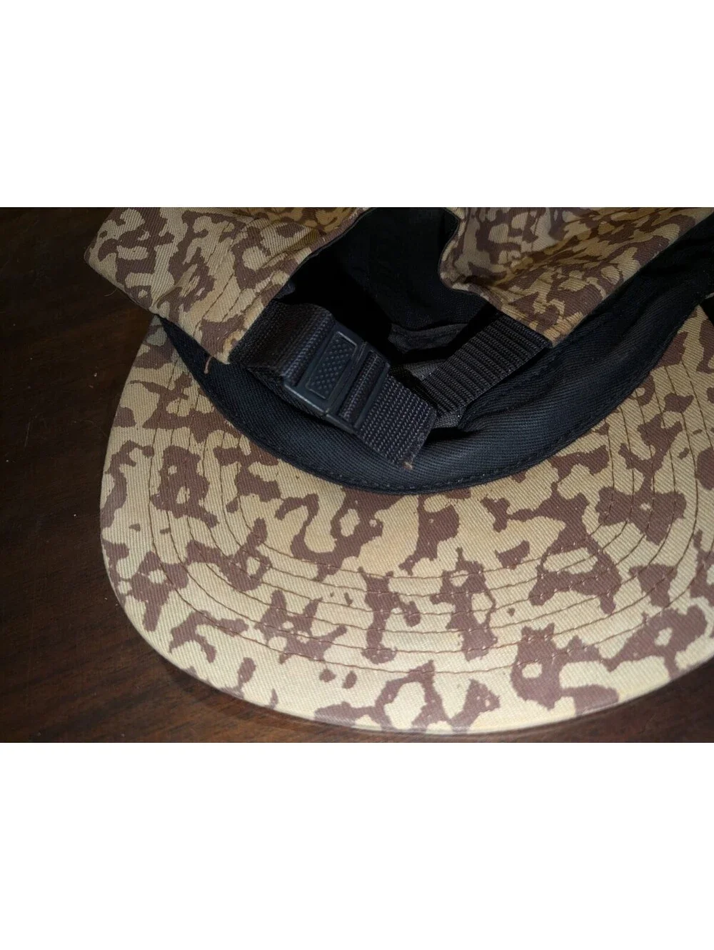 NORSE PROJECTS Brown Camo 5 PANEL CAP Preowned Hat HTD